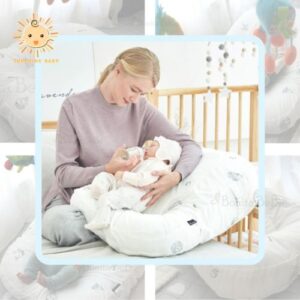 Gối chống trào ngược cho bé BONITABEBE độ tuổi từ sơ sinh - 12 tháng tuổi