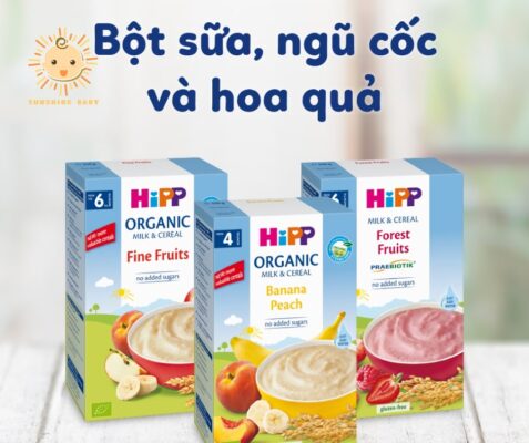 Nhóm bột HiPP màu xanh dương