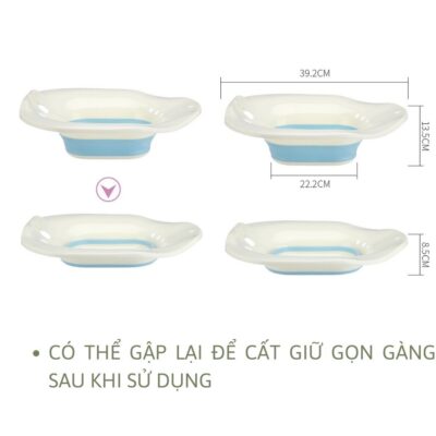 chậu xông gấp gọn