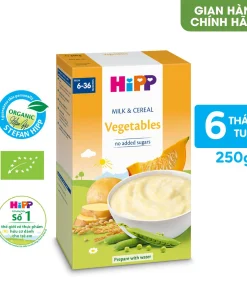 Bột Ăn Dặm Cho Bé 6 Tháng HiPP Organic 250g _ B03